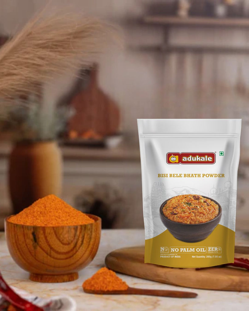 Adukale Bisi Bele Bath Powder 200g