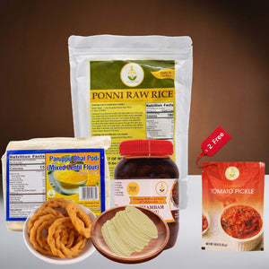 Home Cooking for 5 Meals with Snacks ( Includes Shipping Charges)