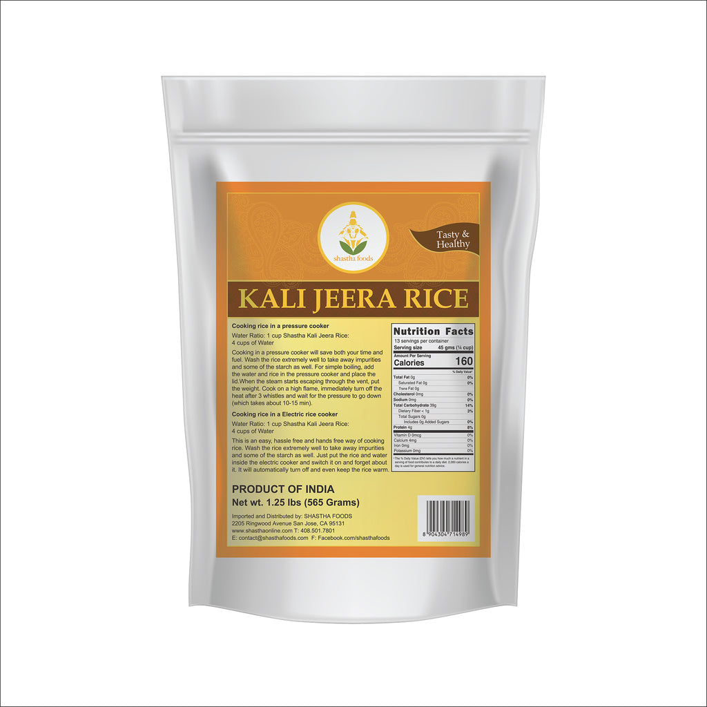 Shastha Kali Jeera Rice 1.25 lbs
