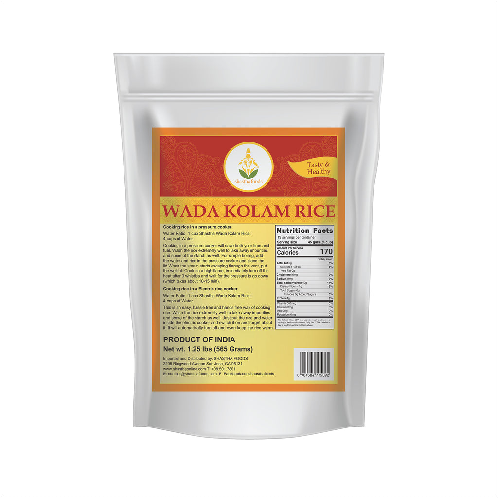 Shastha Wada kolam Rice 1.25 lbs