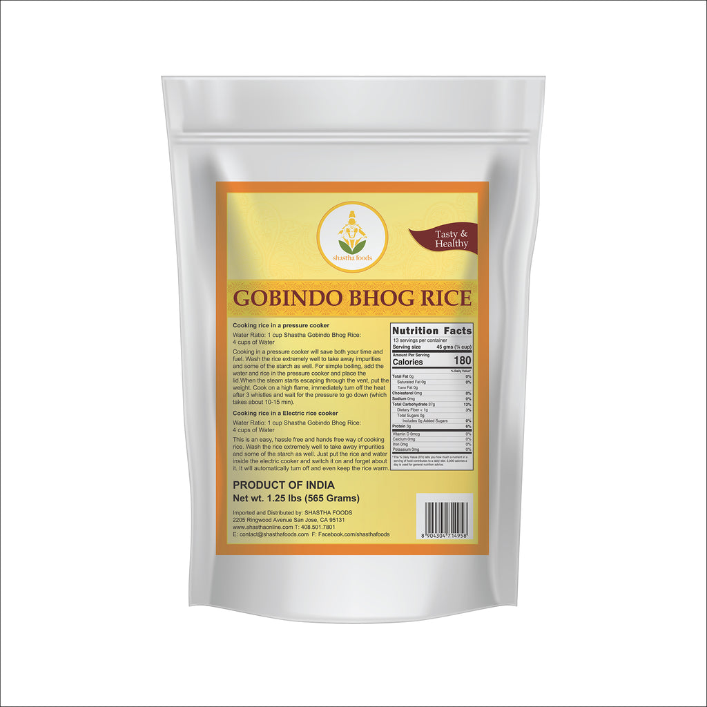 Shastha Gobind Bhog Rice 1.25 lbs