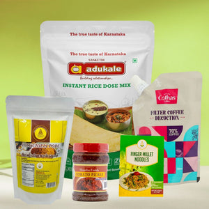 Breakfast : Masala/PodiDosa/Noodles with Coffee (Includes Shipping Charges)