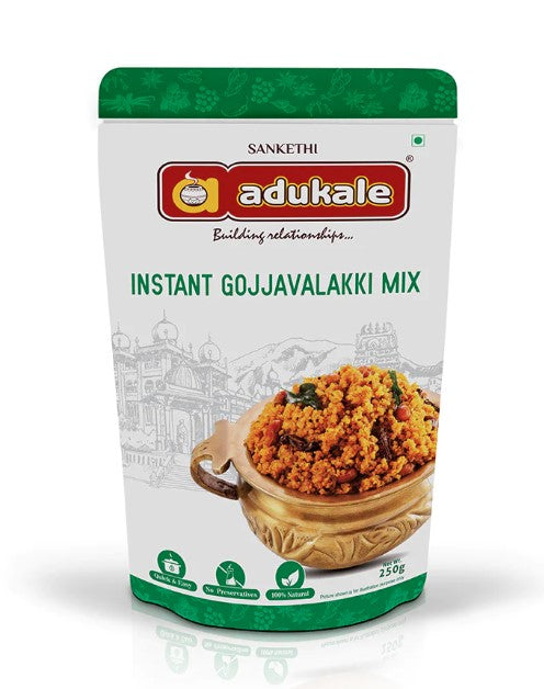 Adukale Instant Gojjavalakki Mix  250g