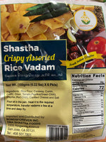 Shastha Crispy Assorted Rice Vadam (600 gms)