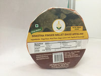 Shastha - Finger Millet (Ragi) Appalam (300 Gms)