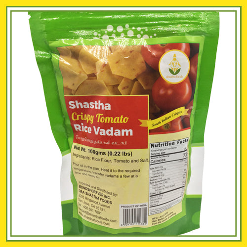 Shastha Crispy Tomato Rice Vadam (100 gms)
