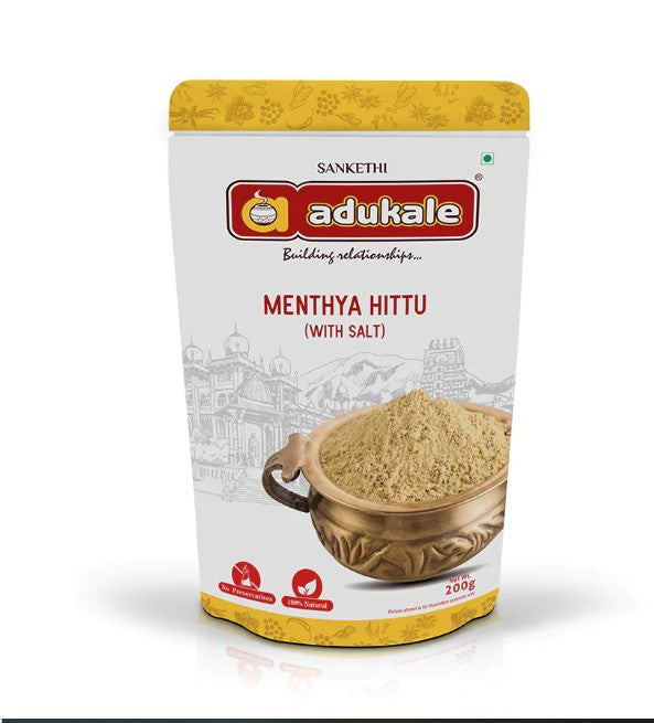 Adukale Menthya Hittu 200g