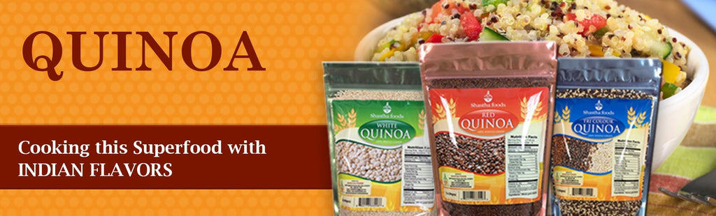 Quinoa can be part of Indian food
