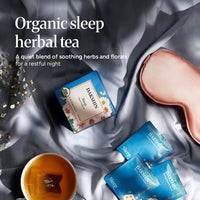 Organic Sleep Herbal Tea - Nighttime Rest by Dakshin - 16 tea bags | 24 grams