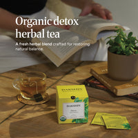 Organic Detox Herbal Tea - Cleanse & Renew by Dakshin - 16 tea bags | 24 grams