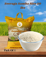 Shastha Seeraga Samba Rice 20 lbs