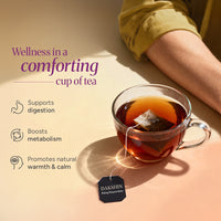 Organic Spicy Apple Cinnamon Tea - Cozy by Dakshin - 16 tea bags | 29 grams