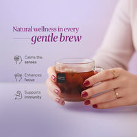 Organic Blueberry Lavender Tea - Antioxidant by Dakshin - 16 tea bags | 29 grams
