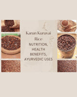 Heritage Rice -60M Kuruvai  Rice 2lbs