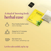 Organic Detox Herbal Tea - Cleanse & Renew by Dakshin - 16 tea bags | 24 grams