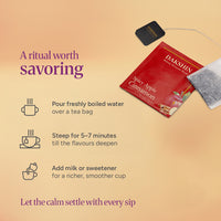 Organic Spicy Apple Cinnamon Tea - Cozy by Dakshin - 16 tea bags | 29 grams