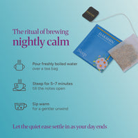 Organic Sleep Herbal Tea - Nighttime Rest by Dakshin - 16 tea bags | 24 grams