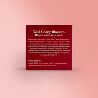 Organic Wild Cherry Blossom Tea - Wellness by Dakshin - 16 tea bags | 29 grams