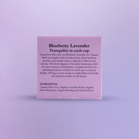 Organic Blueberry Lavender Tea - Antioxidant by Dakshin - 16 tea bags | 29 grams