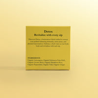 Organic Detox Herbal Tea - Cleanse & Renew by Dakshin - 16 tea bags | 24 grams
