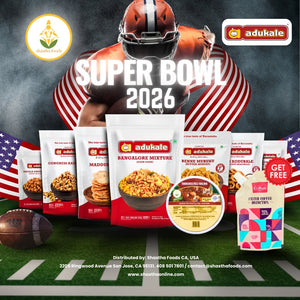 Adukale Super Bowl Special Snacks & Sweets Combo - Festive Collection + Free 200 ML cothas Coffee Decoction ( Free Shipping )
