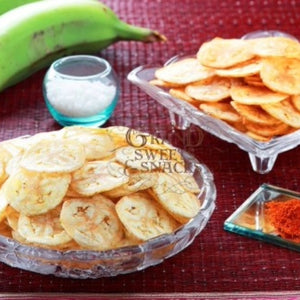 Grand Sweets & Snacks -  Banana Chips Spicy (250 Gms)