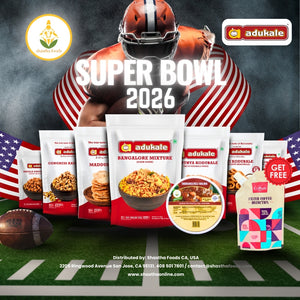 Adukale Super Bowl Special Snacks & Sweets Combo - Festive Collection(Includes Shipping Charges)