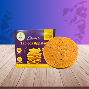 Shastha - Tapioca Appalam (Maracheeni pappadam) (300 Gms)