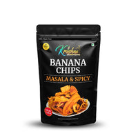 Krushna Spicy Banana Chips 150g - Crispy & Spicy Raw Banana Chips