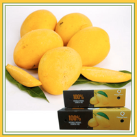 Fresh Indian Banganapalli Mangoes - 6 Pcs ( Includes Free Shipping )