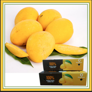 Fresh Indian  Banganapalli Mangoes -4 kg Box (For PICKUP ONLY within 24 hours once confirmed ready)