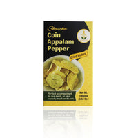 Shastha Coin Appalam Pepper (100 gms)