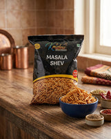Krushna Masala Shev 300g - Crispy & Spicy Gram Flour Noodles