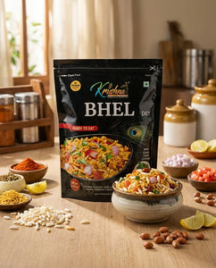 Krushna Bhel Wet 300g - Tangy & Flavorful Tea-Time Snack