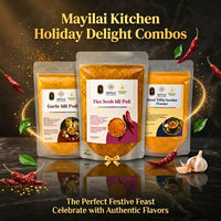 Mayilai Kitchen Holiday Delight Combo A - Includes Free Shipping Pack of 3
