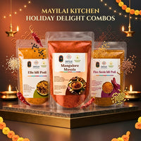 Mayilai Kitchen Holiday Delight Combo  B - Includes Free Shipping Pack of 3