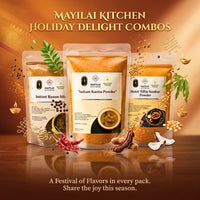Mayilai Kitchen Holiday Delight Combo  F - Includes Free Shipping Pack of 3