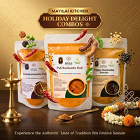 Mayilai Kitchen Holiday Delight Combo  G - Includes Free Shipping Pack of 3