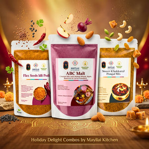 Mayilai Kitchen Holiday Delight Combo I- Includes Free Shipping Pack of 3