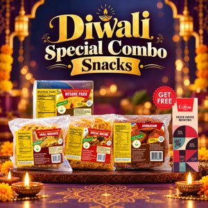 South Indian Diwali Delight – Traditional Sweets & Snacks Combo - Free Shipping!!  PRE-ORDERS-OPEN-DELIVERIES BEGIN OCTOBER 28TH