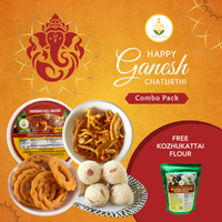 GANESH CHATURTHI Sweets & Snacks  - Combo  (Includes Free Shipping )