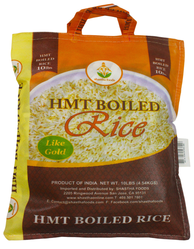 Shastha HMT Boiled Rice 10 lbs | shasthaonline.com