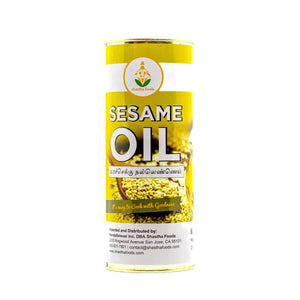Shastha Sesame Chekku (Cold Pressed) Oil - 1 Ltr
