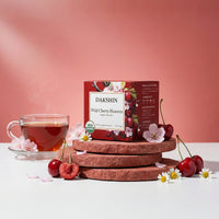Organic Wild Cherry Blossom Tea - Wellness by Dakshin - 16 tea bags | 29 grams