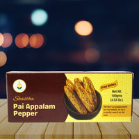 Shastha Pai Pepper Apppalam 100 Gms