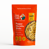 Sweet Karam Coffee (SKC) - Pepper Murukku Sticks - 180g