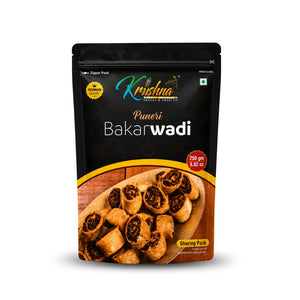 Krushna Bakarwadi 250g - Authentic Maharashtrian Sweet & Spicy Snack