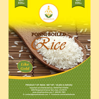 Shastha Rice combo Pack B  (Ponni Boiled Rice 10lbs + Poongar Rice 10lbs )