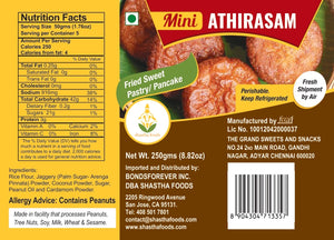 Grand Sweets & Snacks - Mini Athirasam (250 Gms)