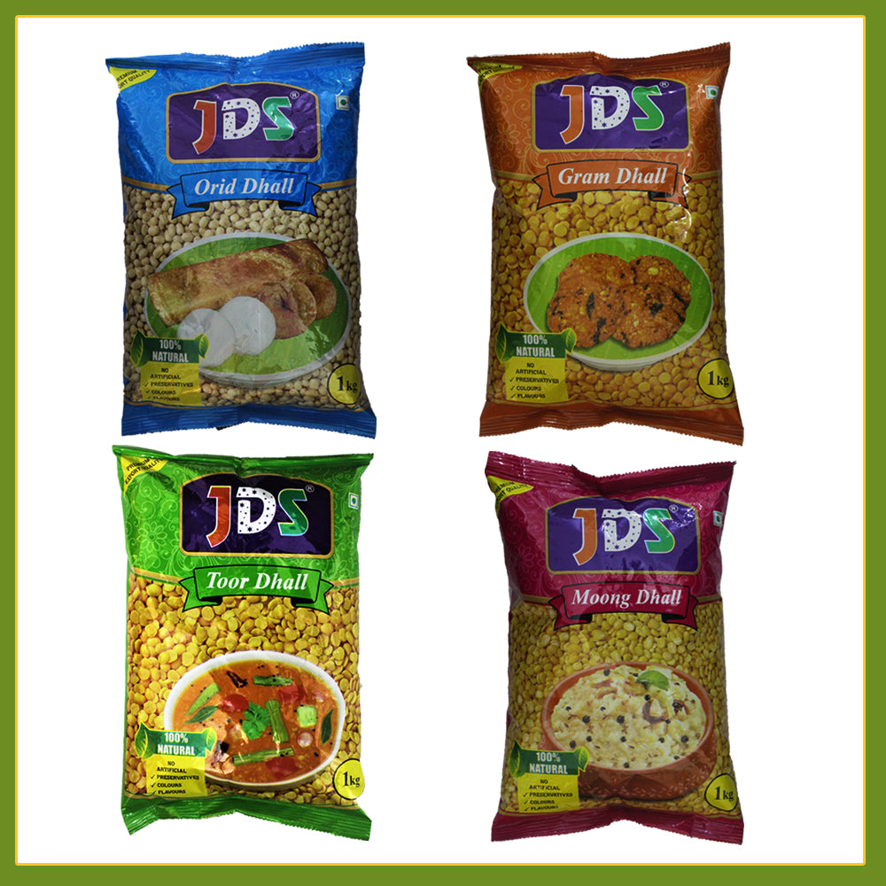 Shastha JDS  Dal  combo  A  - 1 KG (Pick any 2)  FOR PICKUP ONLY